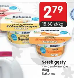 Market Point Serek gęsty Bakoma oferta