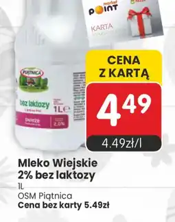 Market Point Mleko Wiejskie 2% bez laktozy oferta