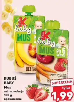 Kaufland KUBUŚ BABY Mus różne rodzaje oferta