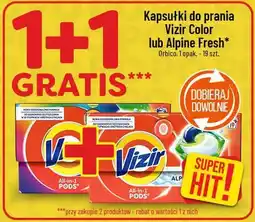 Polomarket Kapsułki do prania Vizir Color lub Alpine Fresh oferta