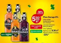 Żabka Piwo różne rodzaje butelka bezzwrotna oferta