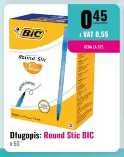 Eurocash Długopis: Round Stic BIC oferta