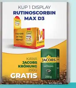 Eurocash Kup 1 display rutinoscorbin max d3, kawa jacobs jacobs krönung gratis oferta