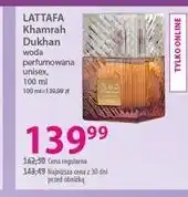 Hebe LATTAFA Khamrah Dukhan woda perfumowana unisex oferta
