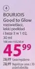 Hebe Bourjois Good to Glow rozświetlacz, lekki podkład i baza 3 w 1 02 oferta