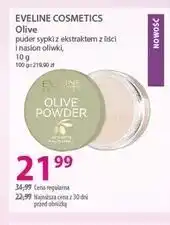 Hebe Eveline Cosmetics Olive puder sypki z ekstraktem z liści i nasion oliwki oferta