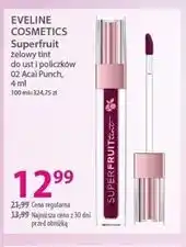 Hebe Eveline Cosmetics Superfruit żelowy tint do ust i policzków 02 Acai Punch oferta