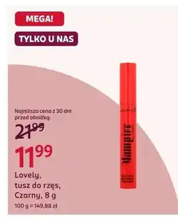 Rossmann Tusz do rzęs Lovely czarny oferta