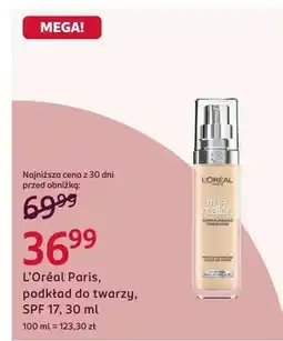 Rossmann Podkład do twarzy L'Oréal Paris SPF 17 oferta