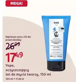 Rossmann Oczyszczający żel do mycia twarzy oferta