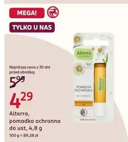 Rossmann Pomadka ochronna do ust oferta