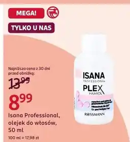 Rossmann Olejek do włosów Isana Professional oferta