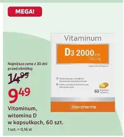 Rossmann Witamina D w kapsułkach Vitaminum oferta