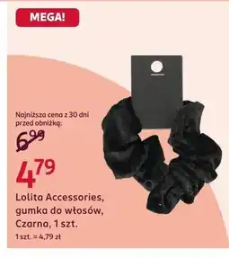 Rossmann Gumka do włosów czarna oferta