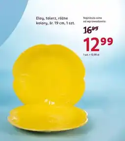 Rossmann Talerz Eloy różne kolory śr. 19 cm oferta