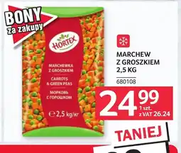 Selgros Marchew z groszkiem Hortex oferta