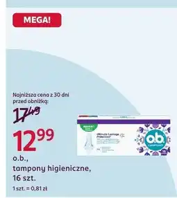 Rossmann Tampony higieniczne oferta