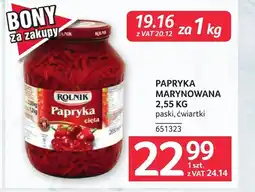 Selgros Papryka marynowana oferta