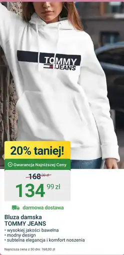 ERLI Bluza damska Tommy Jeans oferta