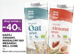 Stokrotka Napój owsiany, migdałowy bio wegański well done oferta