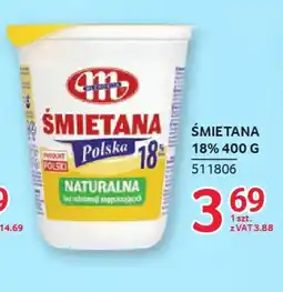Selgros Śmietana 18% oferta
