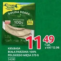 Selgros Kiełbasa biała parzona 100% polskiego mięsa oferta