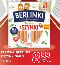 Selgros Parówki berlinki z szynki oferta