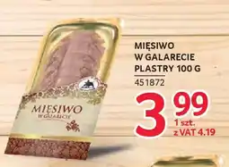 Selgros Mięsiwo w galarecie plastry oferta