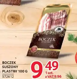 Selgros Boczek suszony plastry oferta
