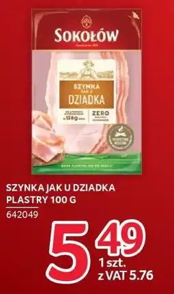 Selgros Szynka jak u dziadka plastry oferta