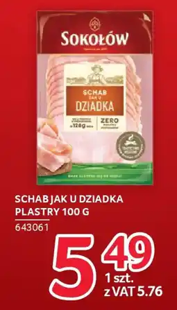 Selgros Schab jak u dziadka plastry oferta