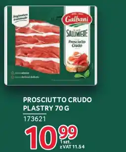 Selgros Prosciutto crudo plastry oferta