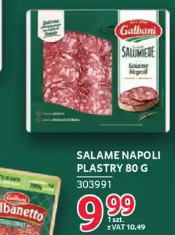 Selgros Salame napoli plastry oferta