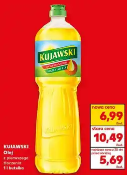 Kaufland Kujawski Olej z pierwszego tłoczenia oferta