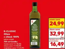 Kaufland K-CLASSIC Oliwa z oliwek 100% extra virgin oferta