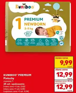 Kaufland KUNIBOO PREMIUM Pieluchy rozmiar 1 oferta
