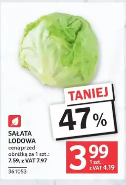 Selgros Sałata lodowa oferta