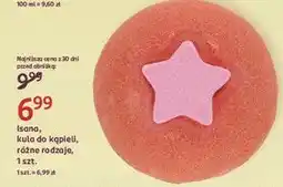 Rossmann Kula do kąpieli gwiazda Isana oferta