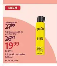 Rossmann Lakier do włosów Got2B Glued oferta