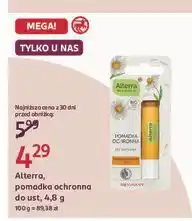 Rossmann Pomadka do ust rumiankowa Alterra oferta