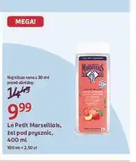 Rossmann Żel pod prysznic biała brzoskwinia i nektarynka Le Petit Marseillais oferta
