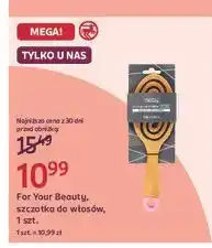 Rossmann Szczotka do włosów cork For Your Beauty oferta