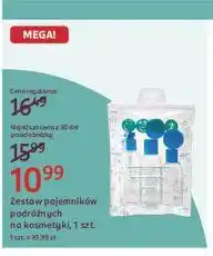 Rossmann Zestaw pojemników podróżnych w kosmetyczce oferta