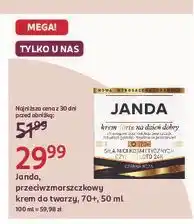 Rossmann Krem na dzień dobry 70+ silna regeneracja, redukcja zmarszczek, odbudowa gęstości Krystyna Janda oferta