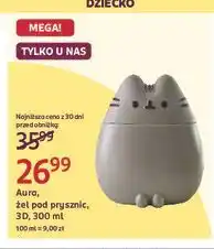 Rossmann Żel pod prysznic pusheen owoce leśne Aura Cosmetics oferta