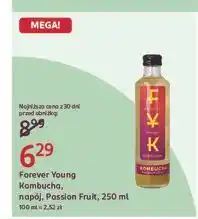 Rossmann Napój kombucha passion fruit Forever Young oferta
