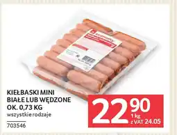 Selgros Kiełbaski mini białe lub wędzone oferta
