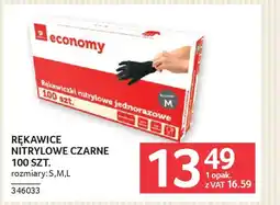 Selgros Rękawice nitrylowe czarne oferta