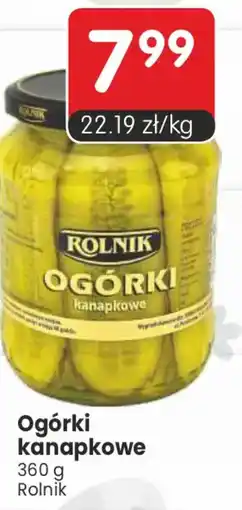 Market Point Rolnik Ogórki kanapkowe oferta