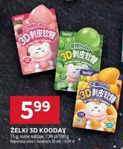 Stokrotka Market Żelki 3D Kooday oferta